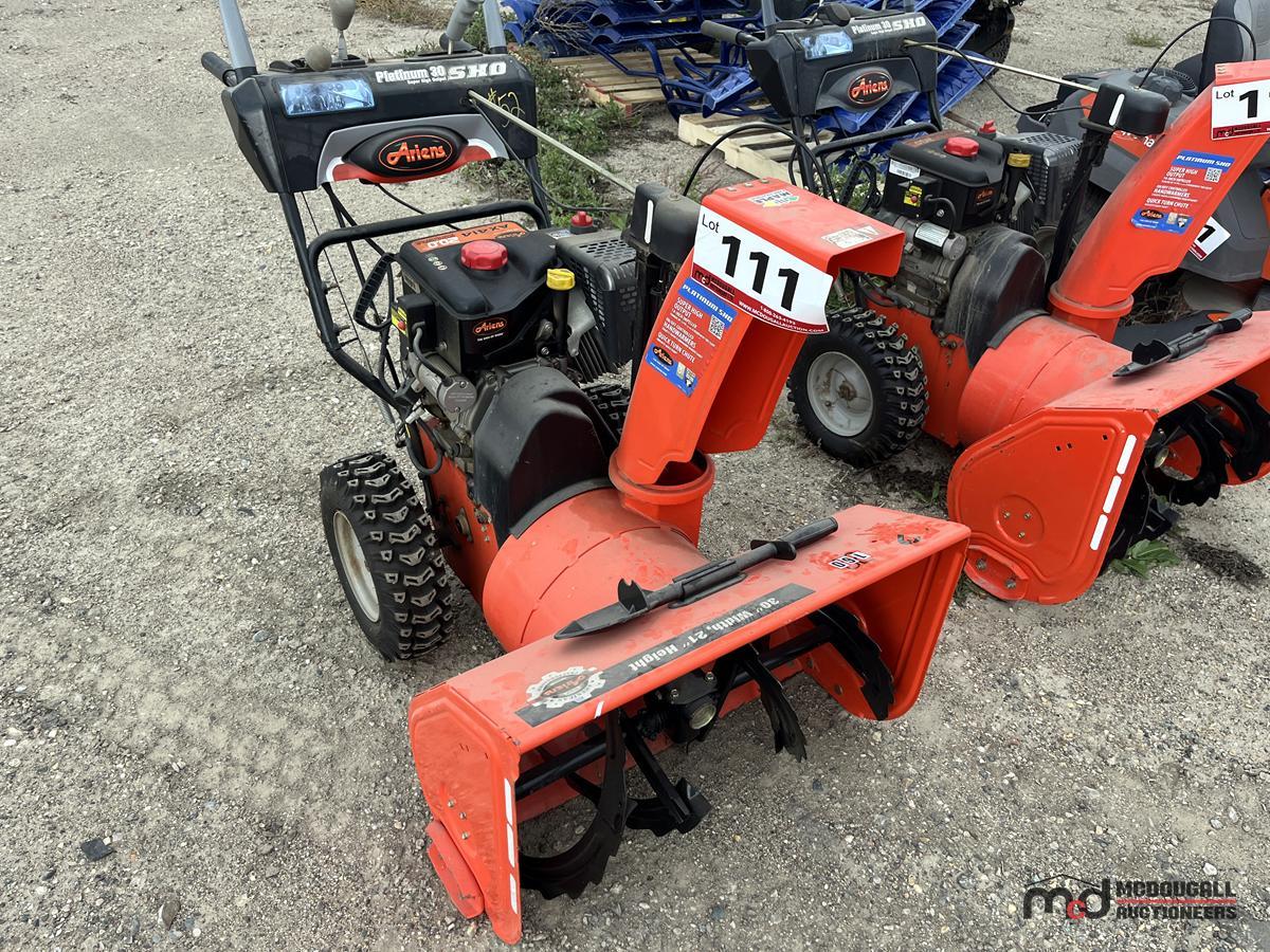 Ariens Platinum 30 Snowblower